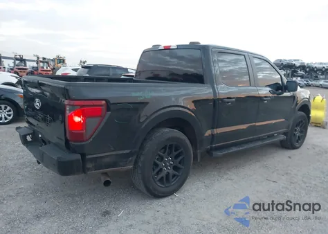 2024 Ford F150 Stx из США, поврежденный, VIN 1FTEW2KP6RKE38484